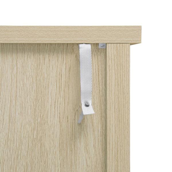 English Elm Hollowed-Out Cabinet With 4 Doors - Stylish American Furniture For Living Room, Bedroom & Study W688P223025