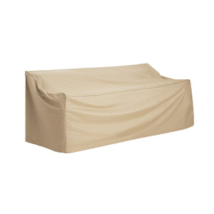 English Elm Christopher Knight Home® - SHILED Beige Patio 3-Seater Sofa Cover – Weatherproof, UV-Resistant Fabric, Lightweight & Durable Protection for Outdoor Furniture N775P230615B