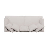 Christopher Knight Home® - Noble House - Fairburn Contemporary Pillow Back 3 Seater Sofa, Beige and Espresso