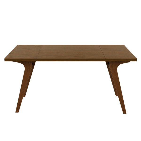 English Elm Transformer Solid Wood Convertible Table Adjustable Height Expandable Top for Small Spaces Walnut N735P406282D