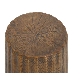 English Elm Modern Mgo Three Tier Round Accent Table Weather Resistant Patio and Living Room Decor N770P359386B