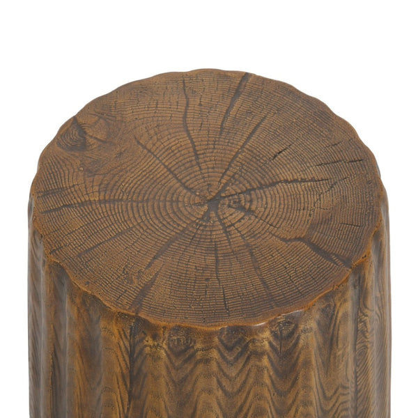 English Elm Modern Mgo Three Tier Round Accent Table Weather Resistant Patio and Living Room Decor N770P359386B