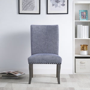 OSP Home Furnishings Hamilton Dining Chair  - Set of 2 Navy