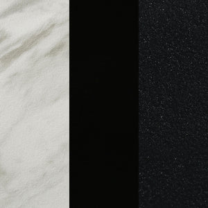 English Elm Tandi Round White Faux Marble Coffee Table with Sleek Metal Legs, Modern Elegant Low-Profile Design B062P344950