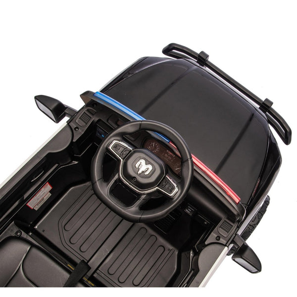 English Elm Licensed Dodge Ram 3500 12v Kids Ride on Truck with Remote Parental Control and Suspension W1578P346248