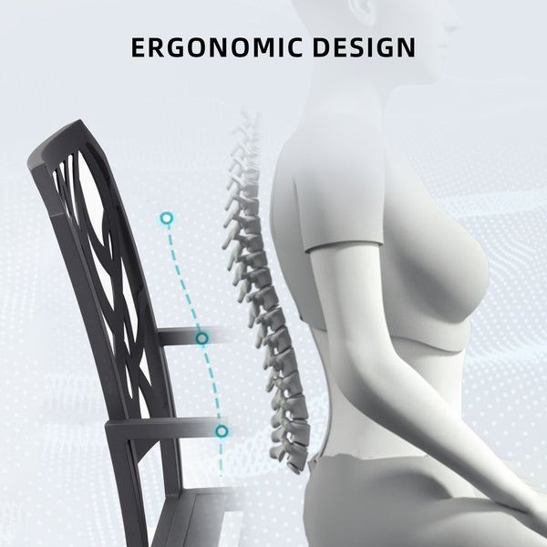 English Elm 5PC Outdoor Patio Aluminum Furniture Set with Sunbrella Cushions, Branch-Back Chairs & Umbrella Hole W1886S00026