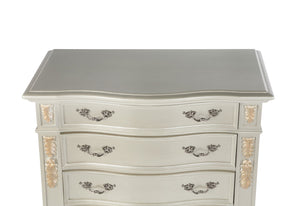 English Elm Lyon 11-Drawer Dresser with Rich Wood Veneer and Gold Accents, Fully Assembled for Instant Style Champagne 22 L x 55 W x 43 H B078P301592