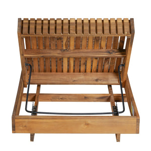 English Elm Christopher Knight Home® - Lounge Chaise Set - Durable Acacia Wood With Plush Water-Resistant Cushions & Adjustable Backrest N770P281696T_65429.00CUSHDGRY