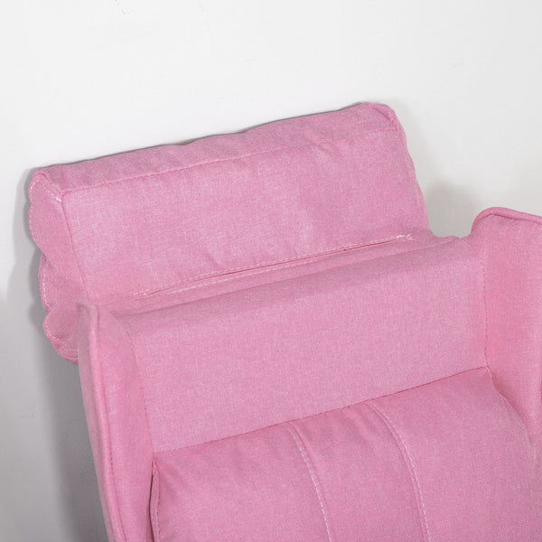 English Elm Qaba Kids Recliner Chair - Adjustable Lounger With Footrest, Pockets & Soft Cushioning For Ages 3-5 W2225P217358-GIGA