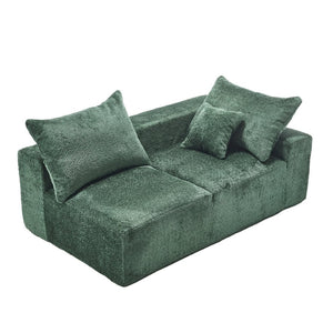 English Elm United Versatile Two-Person Sofa: Soft Chenille Upholstery For Comfort, Adaptable Design & Style W1568P222612-GIGA