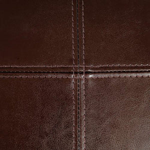 English Elm Christopher Knight Home® - PERTICA Upholstered Dining Chair Set with Bonded Leather, Hardwood Frame, Cushioned Support (2) Chocolate 38541.00PUBRN