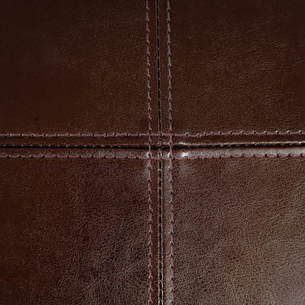 English Elm Christopher Knight Home® - PERTICA Upholstered Dining Chair Set with Bonded Leather, Hardwood Frame, Cushioned Support (2) Chocolate 38541.00PUBRN