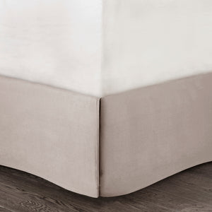 English Elm 7 Piece Chenille Jacquard Comforter Set In Taupe - Elegant Cal King Bedding With Decorative Pillows B03597091