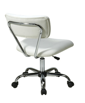 OSP Home Furnishings Vista Task Office Chair White