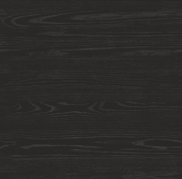 English Elm Laurel Laurel Canyon 18 inch chairside table—Oak solids & veneers, fully assembled, rustic-modern charm Black B108P292272