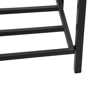 English Elm Outsunny Stylish Raised Garden Bed With Rattan Wicker Look, Tool Shelf & Portable Design For Easy Gardening W2225P200541-GIGA