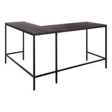 OSP Home Furnishings Contempo L-shaped Desk Ozark Ash