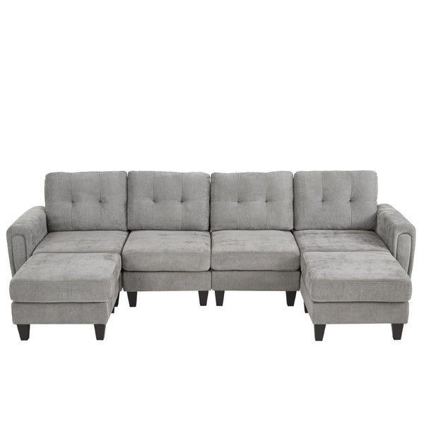 English Elm Swivel Barrel Accent Chair Chenille Tufted Round Club Seat for Living Room Lounge N719S002250E
