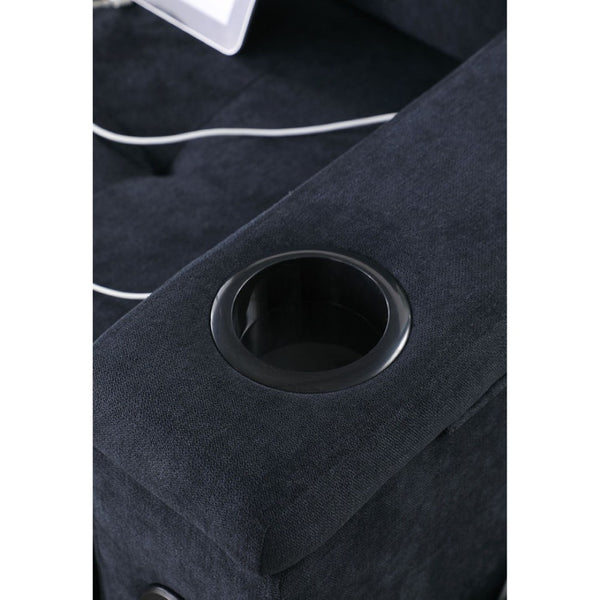 English Elm Woven Reversible Sleeper Sectional Sofa With Storage Chaise & Usb Ports For Modern Living Rooms B016S00041-GIGA