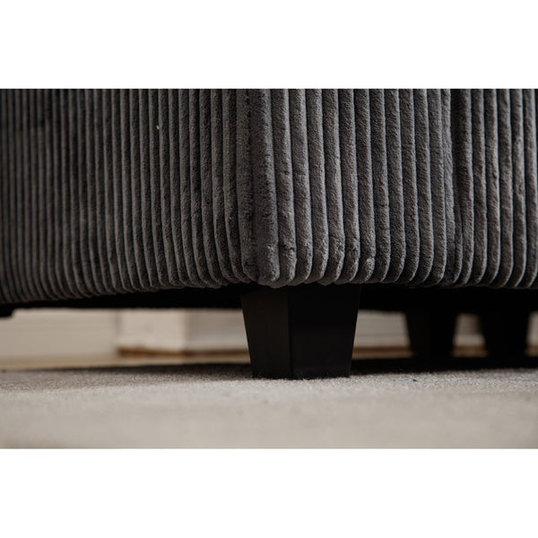 English Elm Oversized Modular Sectional Sofa Set - Corduroy Deep Seat Comfort For 5 W2325S00018-GIGA