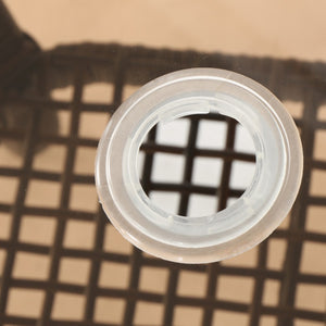 English Elm Christopher Knight Home® - Outdoor Resin Table Brown Woven Rattan with Tempered Glass Top – Weather-Resistant, Lightweight Patio Piece N769P215172B