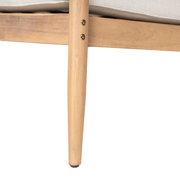 English Elm Christopher Knight Home® - Verona Outdoor Club Chairs Set Of 2 - Stylish Acacia Wood, Beige Cushions & Black Rope Accents N775P309256B