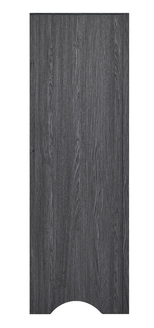 English Elm Rustica Contemporary Gray Laminated Chest with Sculptural Facade and Dovetail Drawers B078P473031
