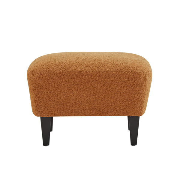 English Elm Christopher Knight Home® - Gerald Boucle Upholstered Club Chair with Tapered Birch Legs, Tonal Piping and Cozy Texture Caramel 33 L x 32.75 W x 30 H N776P243523Y