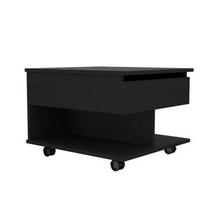 English Elm Babel Lift Top Coffee Table with Hidden Storage Casters and Open Shelf for Living Room B097P407605
