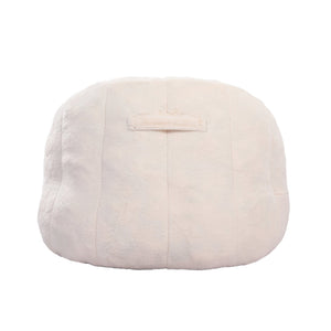 English Elm Bean Bag Chair - Luxurious Faux-Fur Sofa With High-Density Foam For Ultimate Comfort & Style W2200P313805