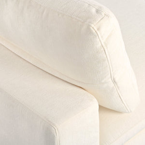 English Elm U-style Modular Sofa with Storage, USB & Wireless Charging, Built-In Bluetooth Speakers, Compact Luxe Seating Beige WY000413AAA