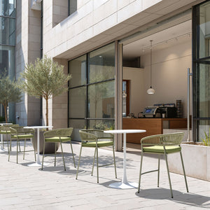 Skye Modern Elegance Seating - Set of 2 Stylish Chairs in Brown for Hospitality and Home Decor