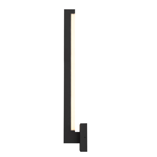 English Elm 24 Inch Led Wall Sconce Frosted Acrylic Dimmable 3cct Modern Hallway Bath Light B370P416469