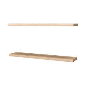 English Elm Greer Floating Shelf Set Of 2 In Light Pine - Modern, Space-Saving Design For Stylish Décor Display B128P245002