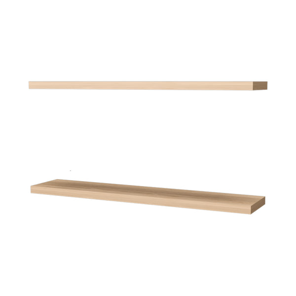 English Elm Greer Floating Shelf Set Of 2 In Light Pine - Modern, Space-Saving Design For Stylish Décor Display B128P245002