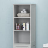 Christopher Knight Home® - Noble House - Heineberg Modern Free Standing Bathroom Linen Tower Storage Cabinet