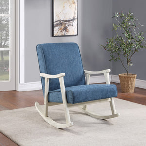 OSP Home Furnishings Gainsborough Rocker Navy