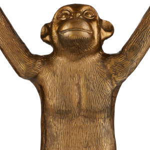 Abu Gold Planter - Vintage-Inspired Cast Aluminum Design with Antique Gold Finish for Bohemian Style