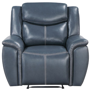 English Elm Brier Faux Leather Manual Recliner with Pillowtop Arms for Living Room or Study B062P451769
