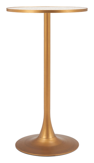 Zuo Modern Bite Bar Table - Stylish Modern Design For Your Home, High-quality Mdf And Steel, Versatile Decor Solution Beige Mdf,Steel 110402-zuo-modern