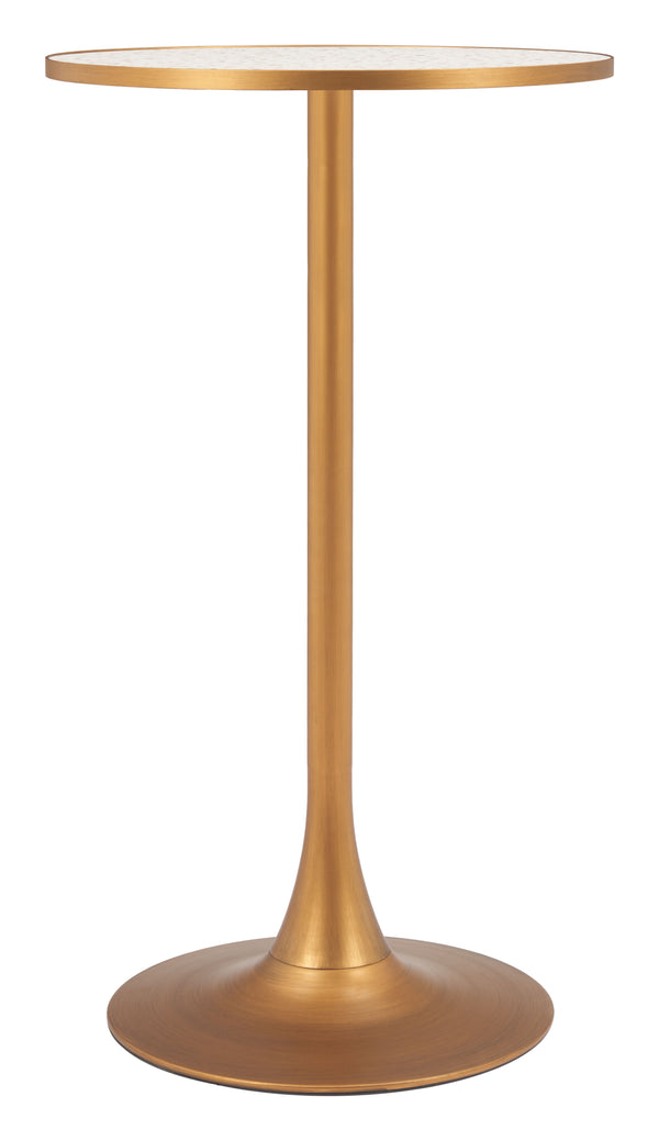 Zuo Modern Bite Bar Table - Stylish Modern Design For Your Home, High-quality Mdf And Steel, Versatile Decor Solution Beige Mdf,Steel 110402-zuo-modern