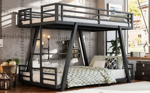 English Elm Double Twin House Bed Pine Wood Frame Kids Playhouse Bunk with Storage Drawers W5305S00062