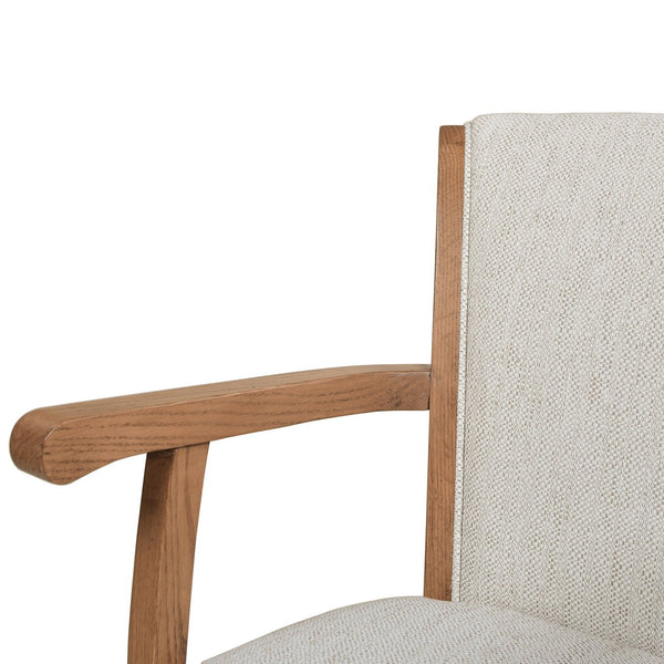 English Elm Jennifer Taylor Home - Williams 31" Swivel Bar Stool With Armrests - Timeless Comfort, Durable Design & Stain-Resistant Upholstery B2719P238368