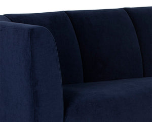 Sunpan Magnolia Sofa - Contemporary Design with Solid Oak Legs to Elevate Your Living Space Elegantly Danny Navy