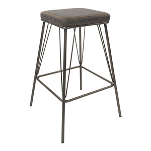 OSP Home Furnishings Mayson 26" Counter Stool Charcoal