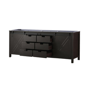 English Elm Brown Double Bath Vanity – 84" Solid Wood With Abundant Storage, Soft-Close Features & Quick Install B2731P260086