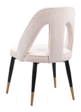 Artus Dining Chair Ivory 110002 Zuo Modern