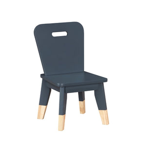 English Elm Navy Wood Frame Kids Activity Table Set Seats Four for Playroom or Homework Space B011P462894
