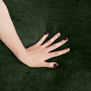 English Elm Modular U-Shaped Sectional Sofa - 130.7 Inch Cozy 4-Seater Couch With Movable Ottomans, Green Chenille W1359S00041