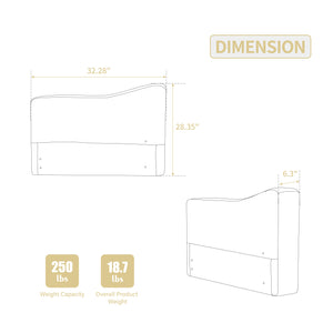 English Elm Modular Single Armrest Backrest Module – Versatile Gray Corduroy For Custom Sectional Sofa Configurations W3098P257001